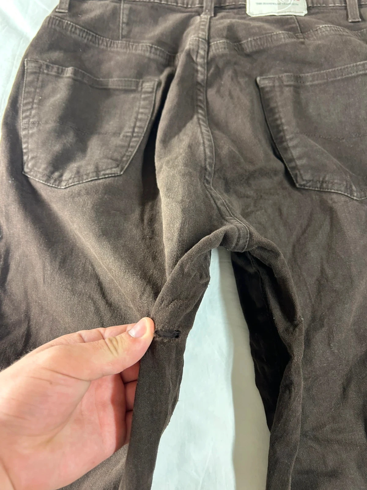 Bruine Burton skinny jean maat 40 – photo 14